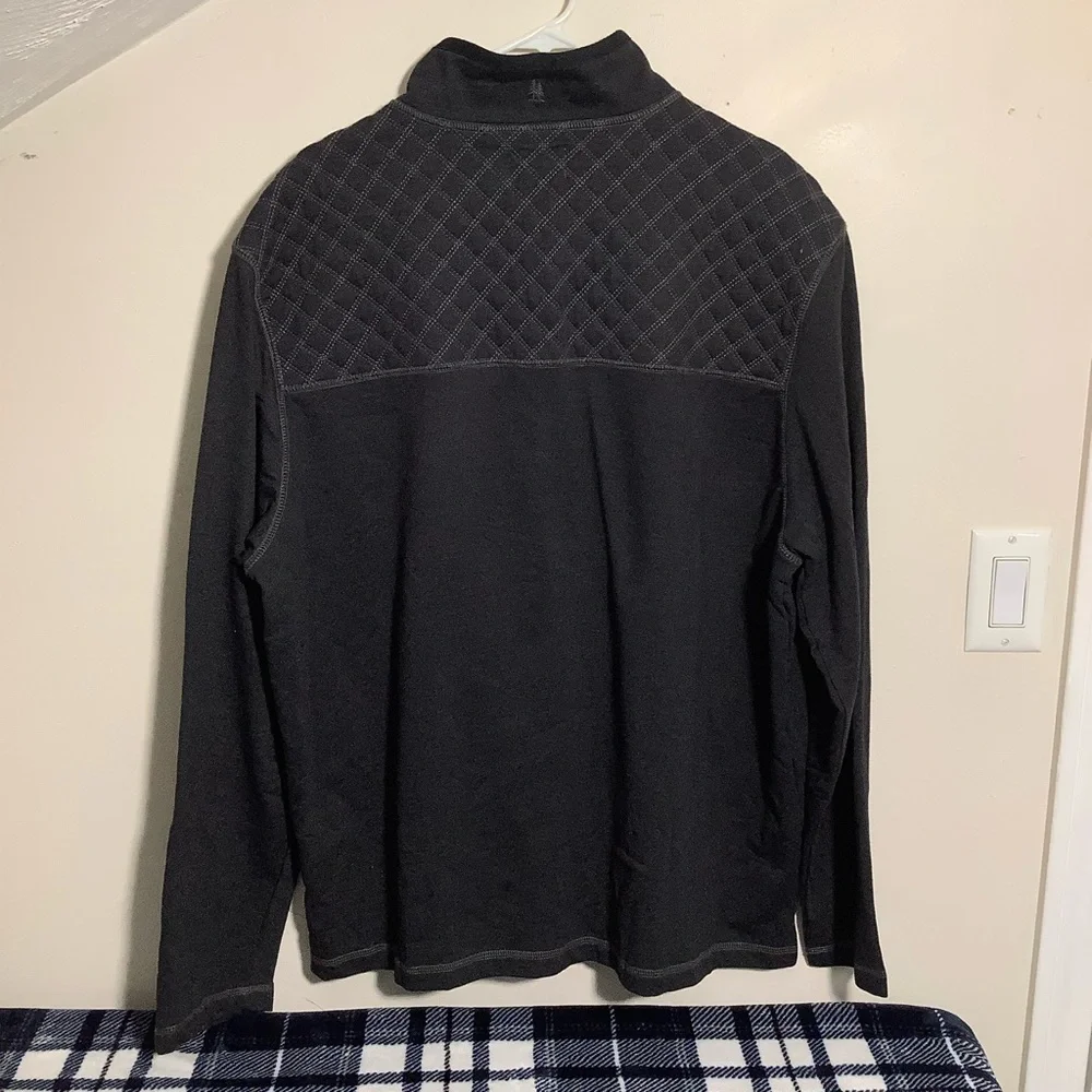 NWT G.H. Bass & Co. Outdoor Zip Neck Flannel Pullover, Size XXL - Picture 2 of 14